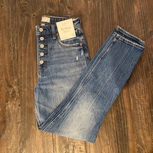 ABERCROMBIE High rise skinny curve